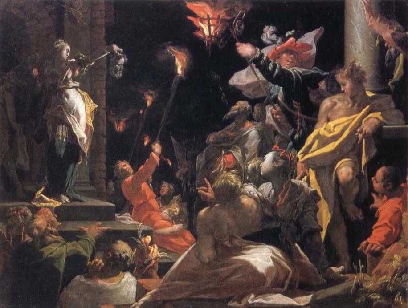  Fudith Showing the people the head of Holofernes